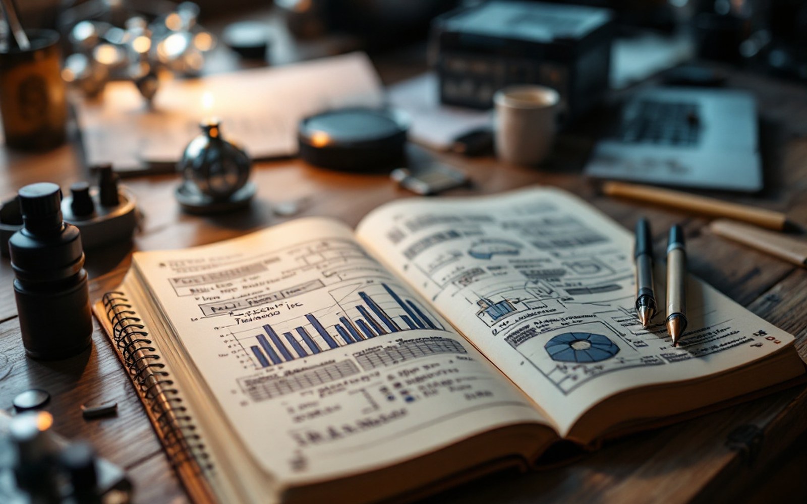 An open technical textbook and handwritten notes on a desk